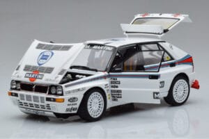Lancia Delta HF Integrale Evoluzione Test Car Kyosho 1:18 08348G Metal - imagen 2 de 9
