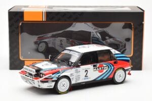 Lancia Delta Integrale 16V #2 M. Biasion / T. Siviero Rally Safari 1990 IXO 1:18 18RMC139A Metal - imagen 6 de 6