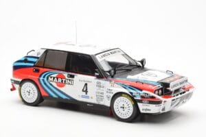 Lancia Delta Integrale 16V #4 A. Fiorio Rally Safari 1990 IXO 1:18 18RMC139B Metal - imagen 4 de 6