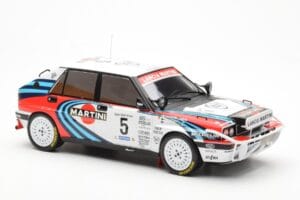 Lancia Delta Integrale 16V #5 J. Kankkunen / J. Piironen Rally Safari 1990 IXO 1:18 18RMC139C Metal - imagen 4 de 6