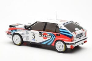 Lancia Delta Integrale 16V #5 J. Kankkunen / J. Piironen Rally Safari 1990 IXO 1:18 18RMC139C Metal - imagen 5 de 6