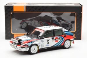 Lancia Delta Integrale 16V #5 J. Kankkunen / J. Piironen Rally Safari 1990 IXO 1:18 18RMC139C Metal - imagen 6 de 6