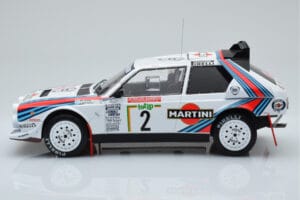 Lancia Delta S4 #2 M. Alen / I. Kivimaki Rally San Remo 1986 IXO 1:18 18RMC130A Metal - imagen 3 de 6