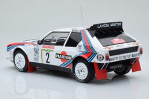 Lancia Delta S4 #2 M. Alen / I. Kivimaki Rally San Remo 1986 IXO 1:18 18RMC130A Metal - imagen 5 de 6