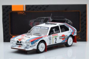 Lancia Delta S4 #2 M. Alen / I. Kivimaki Rally San Remo 1986 IXO 1:18 18RMC130A Metal - imagen 6 de 6