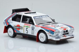 Lancia Delta S4 #5 M. Biasion / T. Siviero Rally San Remo 1986 IXO 1:18 18RMC130B Metal - imagen 4 de 6