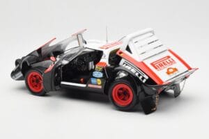 Lancia Stratos HF #1 Hunsruck Rally 1978 Kyosho 1:18 08130D Metal - imagen 5 de 8