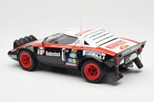 Lancia Stratos HF #1 Hunsruck Rally 1978 Kyosho 1:18 08130D Metal - imagen 7 de 8