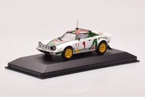 Lancia Stratos #1 S. Munari / S. Maiga Rally Monte Carlo 1977 Minichamps 1:43 430771201 Metal - imagen 2 de 4