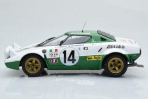 Lancia Stratos Alitalia #14 S. Munari / M. Mannucci Winners Rally Monte Carlo 1975 Minichamps 1:18 155751714 Metal - imagen 3 de 6
