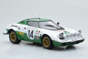 Lancia Stratos Alitalia #14 S. Munari / M. Mannucci Winners Rally Monte Carlo 1975 Minichamps 1:18 155751714 Metal - imagen 4 de 6