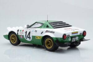 Lancia Stratos Alitalia #14 S. Munari / M. Mannucci Winners Rally Monte Carlo 1975 Minichamps 1:18 155751714 Metal - imagen 5 de 6