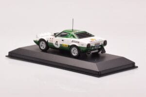 Lancia Stratos Alitalia #4 B. Waldegaard / H. Thorzelius Winner Rally Sweden 1975 Minichamps 1:43 430751204 Metal - imagen 3 de 4