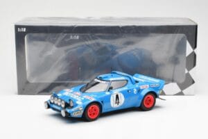 Lancia Stratos #4 B. Darniche / A. Mahe Winners Rally Monte Carlo 1979 Minichamps 1:18 155791704 Metal - imagen 6 de 6