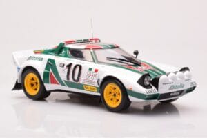 Lancia Stratos HF #10 S. Munari / S. Maiga Rally Monte Carlo 1976 IXO 1:18 18RMC162A Metal - imagen 4 de 6