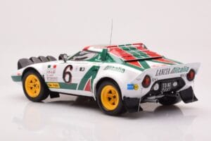 Lancia Stratos HF #6 B. Waldegård / H. Thorszelius Rally Monte Carlo 1976 IXO 1:18 18RMC162B Metal - imagen 5 de 6