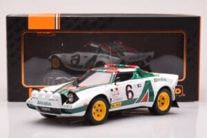 Lancia Stratos HF #6 B. Waldegård / H. Thorszelius Rally Monte Carlo 1976 IXO 1:18 18RMC162B Metal - imagen 6 de 6