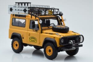 Land Rover Defender 90 Camel Trophy Borneo 1985 Almost Real 1:18 810213 Metal - imagen 6 de 8