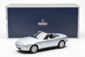 Mazda MX-5 NA Plata Norev 1:18 188023 Metal - imagen 7 de 7