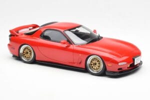 Mazda RX-7 FD Khyzyl Saleem Rojo Otto 1:18 OT1062 Resina - imagen 4 de 6