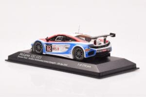McLaren 12C GT3 #82 Russian Team A. Vasiliev / D. Vasiliauskas / M. Asmer / B. Spengler Spa 24 Hours 2014 Minichamps 1:43 437 - imagen 3 de 4
