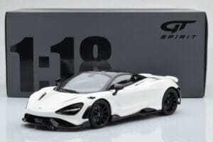 McLaren 765LT Blanco GT Spirit 1:18 GT861 Resina - imagen 6 de 6