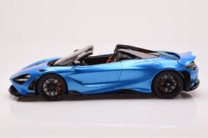 McLaren 765LT Spider Azul GT Spirit 1:18 GT886 Resina - imagen 3 de 6