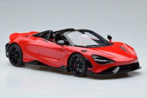 McLaren 765LT Spider Rojo GT Spirit 1:18 GT420 Resina - imagen 4 de 6