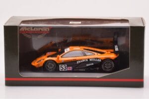 McLaren F1 GTR #53 Giroix Racing D. Giroix / C. Deletraz / L. Sala 24 Hours of Le Mans 1996 Minichamps 1:43 530164353 Metal - imagen 4 de 4