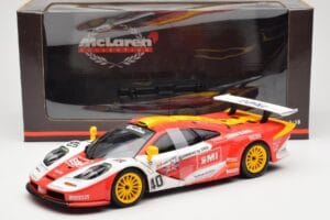 McLaren F1 GTR #40 J. O'Rourke / M. Sugden / P. Auberlein EMI 24 Hours of Le Mans 1996 UT Models 1:18 39820 Metal - imagen 6 de 6
