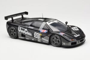 McLaren F1 GTR #59 J-J. Lehto / Y. Dalmas / M. Sekiya 24 Hours of Le Mans Winner 1995 UT Models 1:18 530151859 Metal - imagen 4 de 6