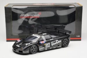 McLaren F1 GTR #59 J-J. Lehto / Y. Dalmas / M. Sekiya 24 Hours of Le Mans Winner 1995 UT Models 1:18 530151859 Metal - imagen 6 de 6