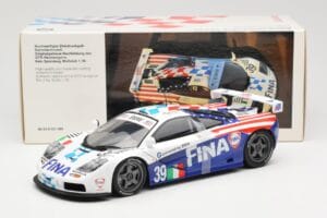 McLaren F1 GTR #39 N. Piquet / J. Cecotto / D. Sullivan Team Bigazzi 24 Hours of Le Mans 1996 UT Models 1:18 80439421485 Meta - imagen 6 de 6