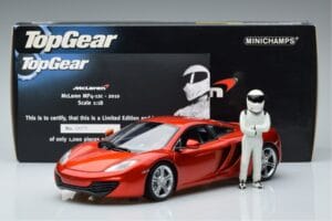 McLaren MP4-12C Con Figura Stig Top Gear Minichamps 1:18 519101330 Metal - imagen 7 de 7