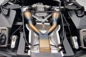 McLaren P1 Negro Mate AUTOart 1:18 76027 Metal - imagen 7 de 9