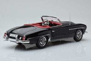 Mercedes 190 SL W121 Cabriolet Negro Minichamps 1:18 100037030 Metal - imagen 3 de 8