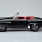 Mercedes 190 SL W121 Cabriolet Negro Minichamps 1:18 - image 4 of 8