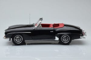 Mercedes 190 SL W121 Cabriolet Negro Minichamps 1:18 100037030 Metal - imagen 4 de 8
