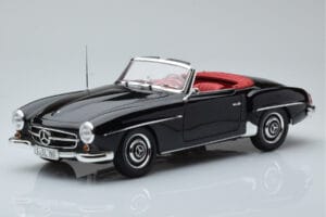Mercedes 190 SL W121 Cabriolet Negro Minichamps 1:18 100037030