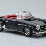 Mercedes 190 SL W121 Cabriolet Negro Minichamps 1:18 - image 5 of 8