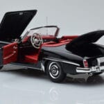 Mercedes 190 SL W121 Cabriolet Negro Minichamps 1:18 - image 7 of 8