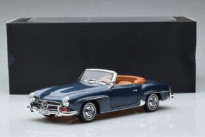 Mercedes 190 SL W121 Roadster Azul Norev 1:18 B66040625 Metal - imagen 8 de 8