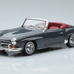Mercedes 190 SL W121 Roadster Gris Norev 1:18 183402 Metal