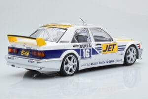 Mercedes 190E 2.5-16 W201 EVO 1 Jet #16 F. Biela Team Ms-Jet Racing DTM 1990 Minichamps 1:18 155903616 Metal - imagen 2 de 6