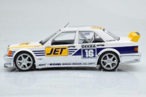 Mercedes 190E 2.5-16 W201 EVO 1 Jet #16 F. Biela Team Ms-Jet Racing DTM 1990 Minichamps 1:18 155903616 Metal - imagen 3 de 6