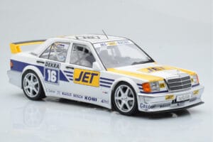 Mercedes 190E 2.5-16 W201 EVO 1 Jet #16 F. Biela Team Ms-Jet Racing DTM 1990 Minichamps 1:18 155903616 Metal - imagen 4 de 6