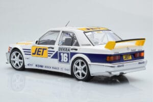 Mercedes 190E 2.5-16 W201 EVO 1 Jet #16 F. Biela Team Ms-Jet Racing DTM 1990 Minichamps 1:18 155903616 Metal - imagen 5 de 6