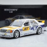 Mercedes 190E 2.5-16 W201 EVO 1 Jet #16 F. Biela Team Ms-Jet Racing DTM 1990 Minichamps 1:18 - image 6 of 6