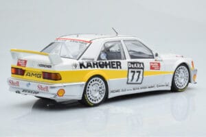 Mercedes 190E 2.5-16 W201 EVO 1 Karcher #77 F. Kreutzpointer Team AMG-Mercedes DTM 1990 Minichamps 1:18 155903677 Metal - imagen 2 de 6