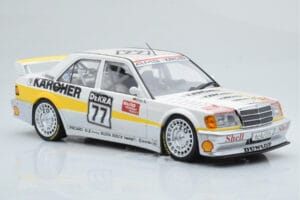 Mercedes 190E 2.5-16 W201 EVO 1 Karcher #77 F. Kreutzpointer Team AMG-Mercedes DTM 1990 Minichamps 1:18 155903677 Metal - imagen 4 de 6
